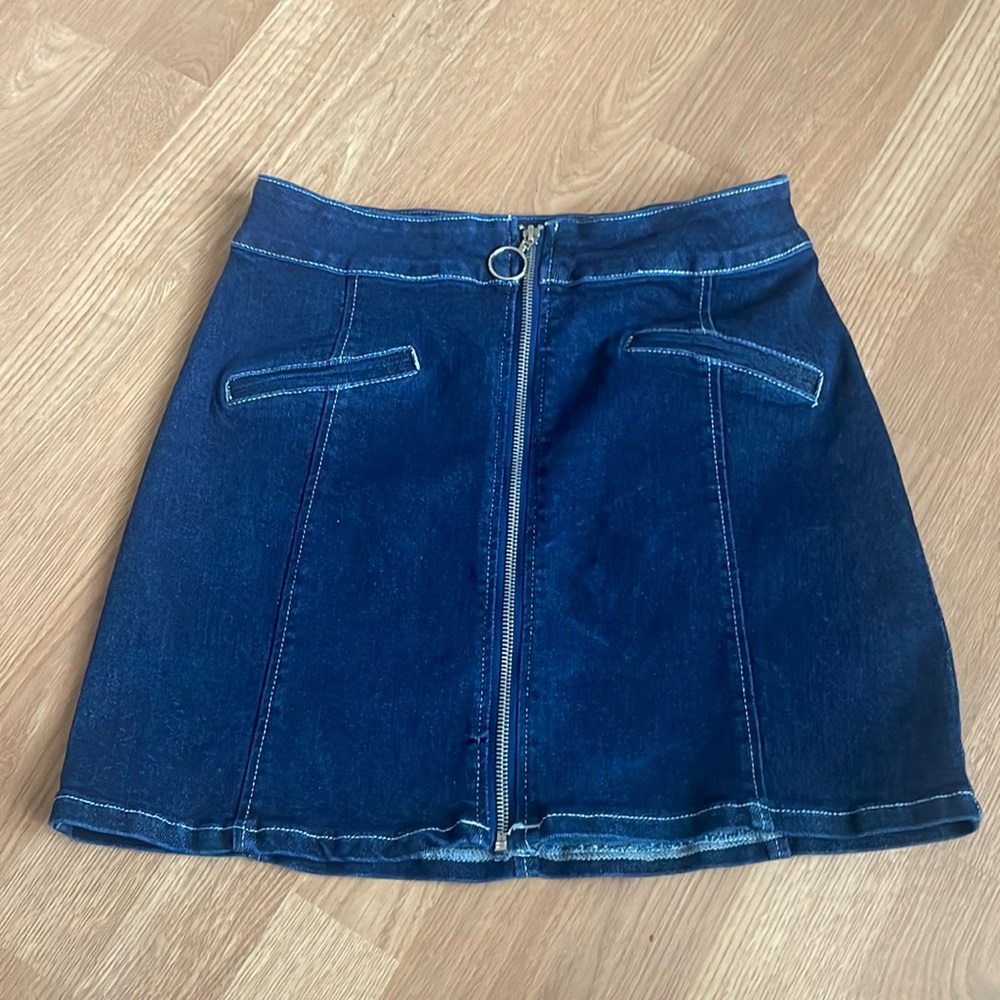 Tiger Mist Womens Size Medium Denim Skirt